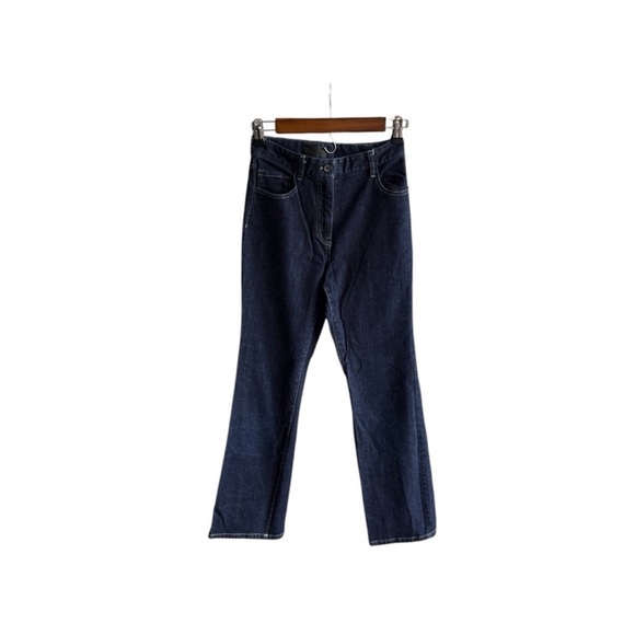Nili Lotan Dark Blue Flare Jeans - Picture 7 of 11
